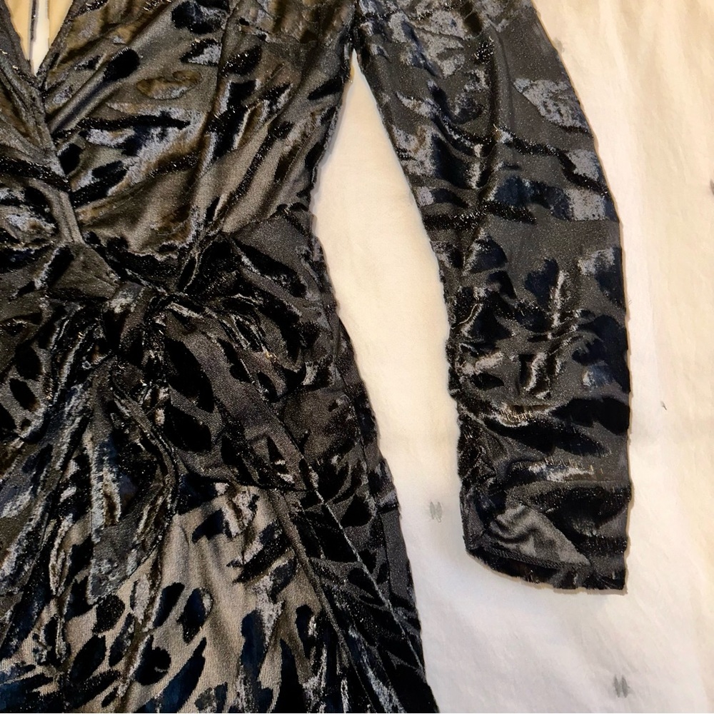 NWT The Clothing Company Velvet Mini Dress
